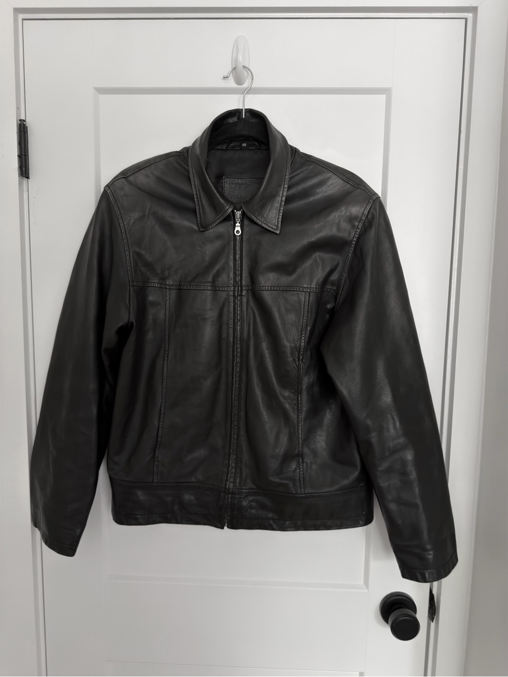 Vintage Echtes Leder Germany Full Grain Leather Jacket